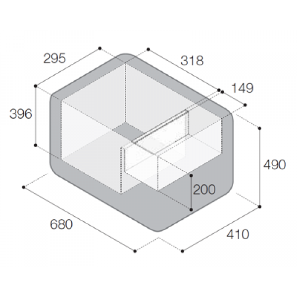 Vitrifrigo VFREE VF45P